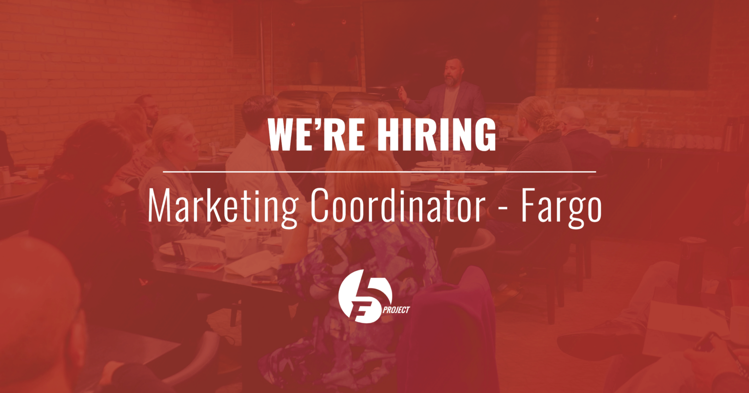 F5 Project Career: Marketing Coordinator - Fargo | F5 Project