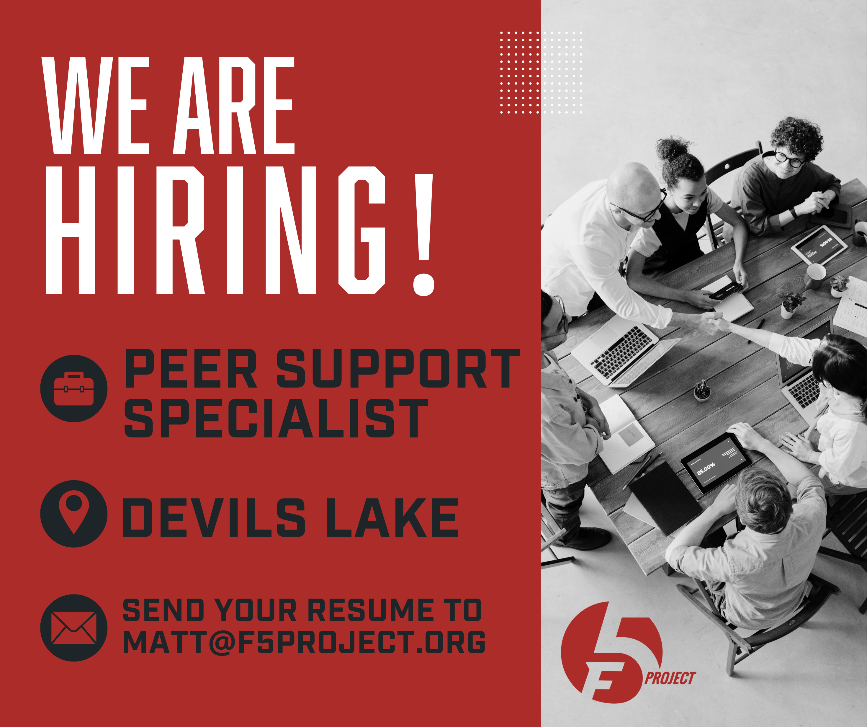 Now Hiring - DL Peer Support